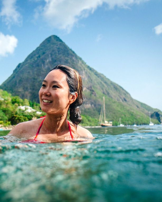 St Lucia Pitons Mobile