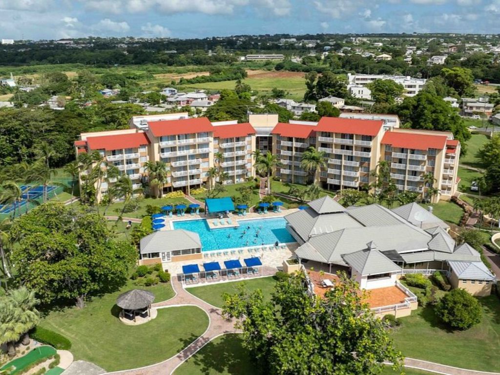 Aerial view of Divi Southwinds Resort, Barbados