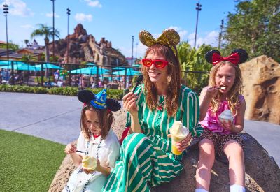Family in resort at Walt Disney World