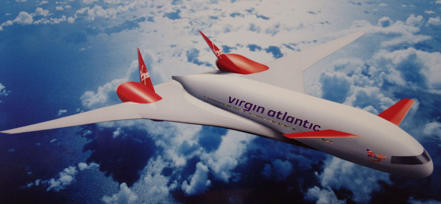 We were going to be launch customers for the futuristic aircraft until it was dropped in favour of the 787.
